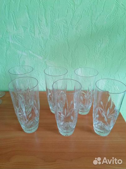 Хрустальные стаканы