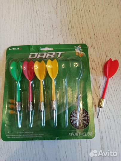 Дротики с метал. наконечниками