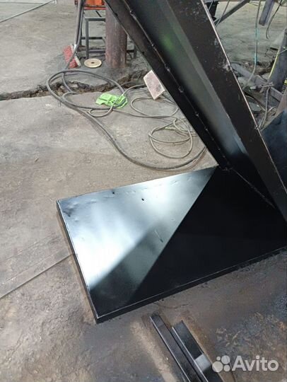 Мангал в Стиле лофт без крыши