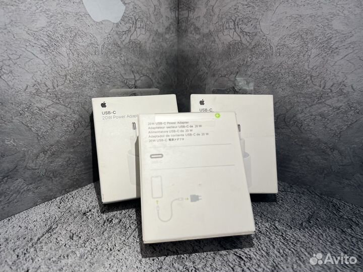 Зарядный блок Apple Оригинал iPhone 20w быстрая за