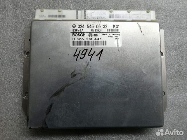 Блок управления ESP Mercedes W208 CLK