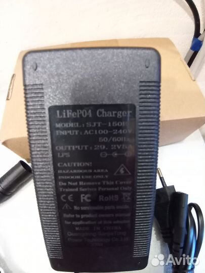 Зарядное 5А/10А для LiFePo4 АКБ инвалидной коляски