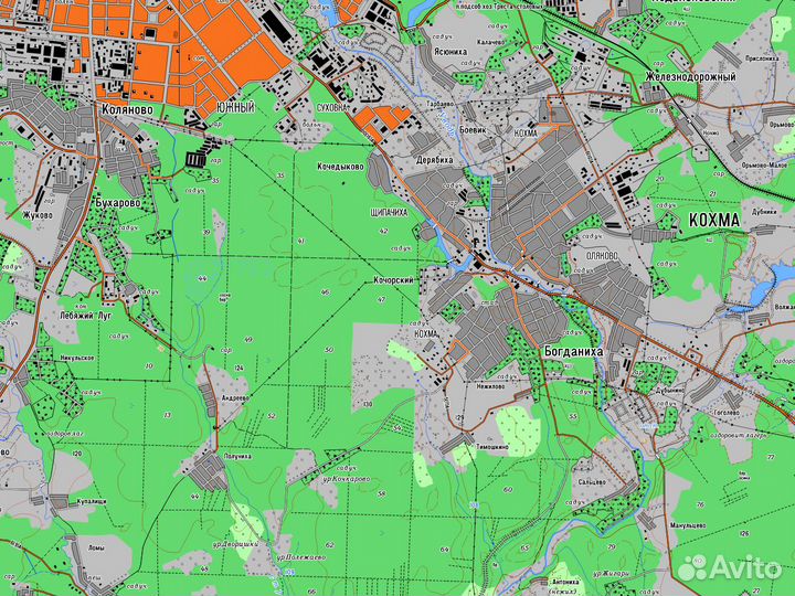 Топографические карты Ивановской обл для Garmin