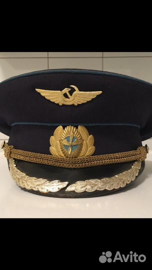 Напрокат Фуражка лётчика командира Аэрофлот СССР