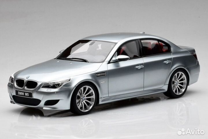 1/18 BMW M5 (E60) restyle 2008 OttO бмв 5er silver