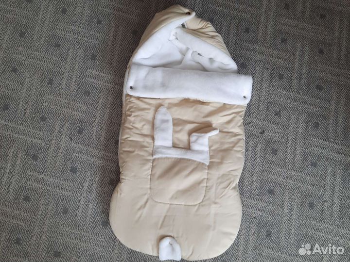 Уголок на выписку тёплый Конверт