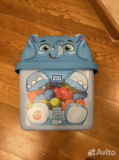 Конструктор mega bloks слон