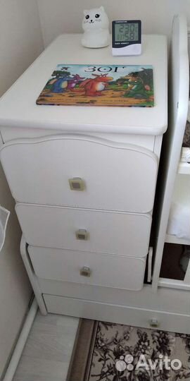 Кроватка с маятником (не скрипит)