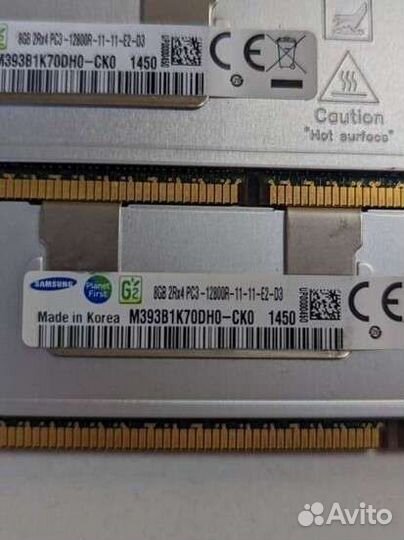 Оперативная память 4х8 Гб 1600MHz