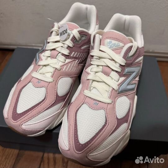 Женские кроссовки new balance 9060 pink