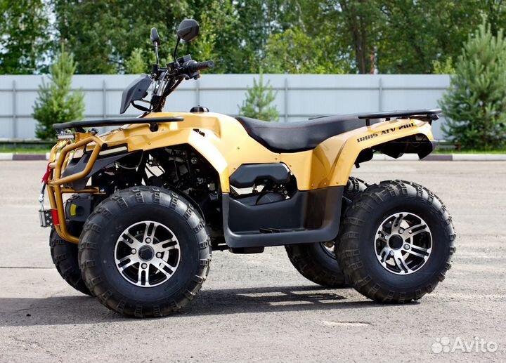 Квадроцикл irbis ATV 200U LUX (+лебедка) птс