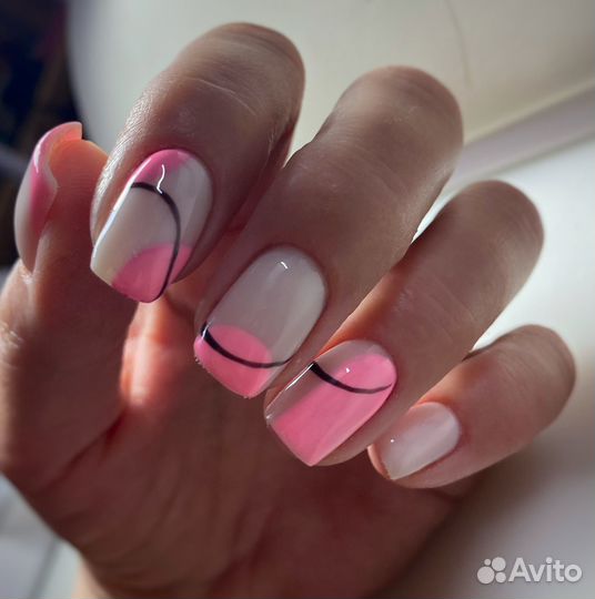 Маникюр+гель лак