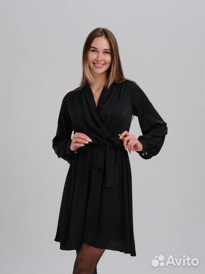 Вечернее платье 44,46 размера черное