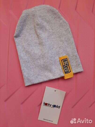 Новая демисезонная шапочка 47-50