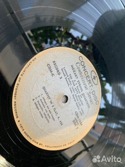 Wolfgang Amadeus Mozart Vinyl 3 x LP 1965