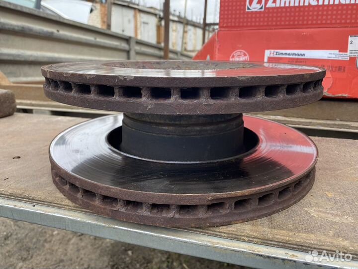 Диски тормозные ауди А6 С6 комплект 4 шт