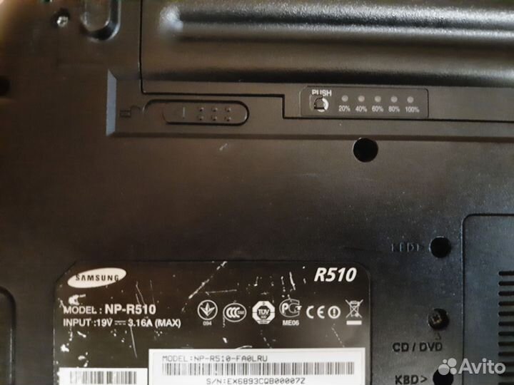 Ноутбук samsung