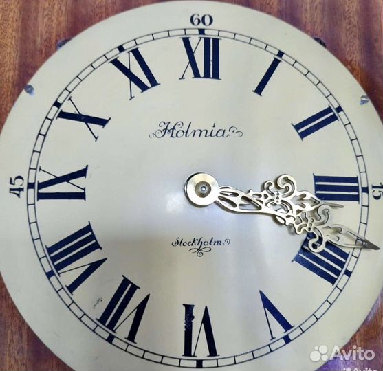 Часы настенные механические с боем Holma, Швеция