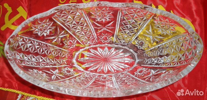 Ваза хрустальная СССР