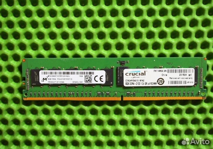 8GB DDR4 ECC micron 2133