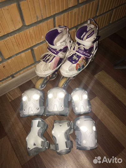 Детские ролики и защита