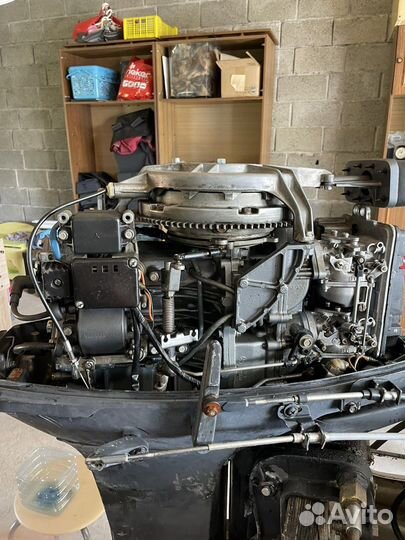 Мотор ямаха 40л/с, заводится с полоборота