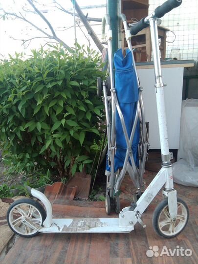Продаётся самокат и детская коляска