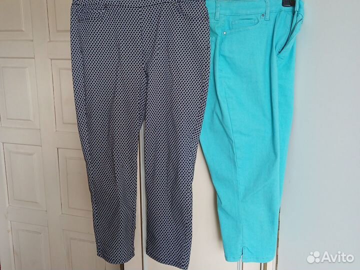 Брюки женские капри стреч 48 р