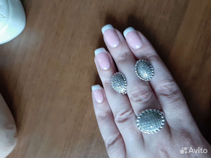 Серебряный набор