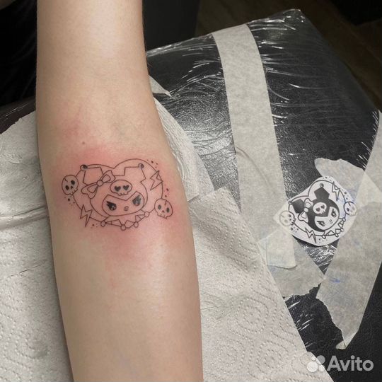 Мини татуировка