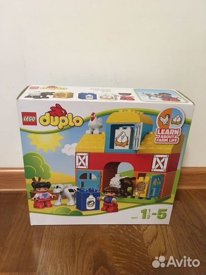 Lego duplo новые наборы 10617 и 10804