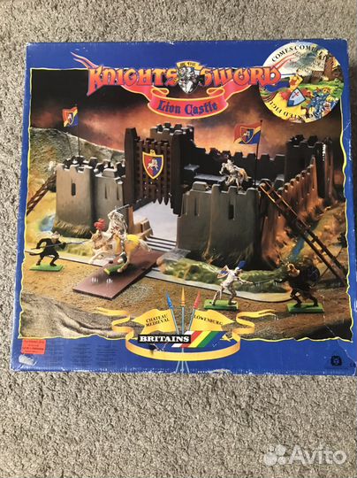 Britains Knights Sword Lion Castle 7792 Форт