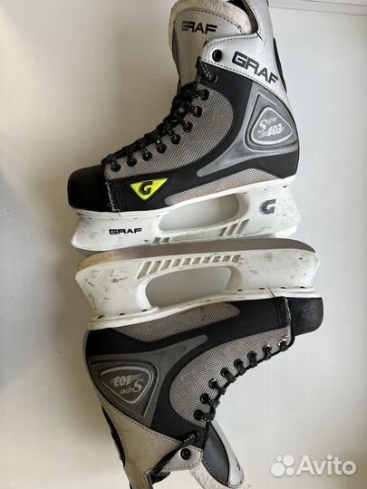 Коньки хоккейные, размер 43