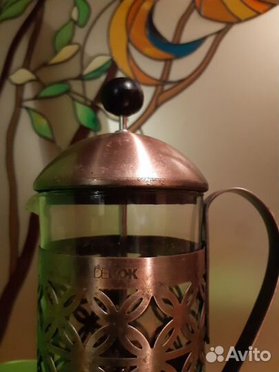 Чайник френч пресс Dekok +подарок чайник Торг