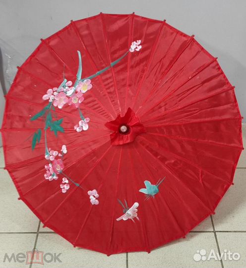 Зонт декоративный. Бамбук. 75x75 см. Вьетнам