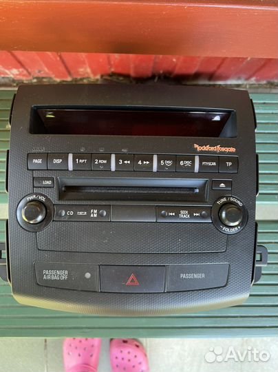 Штатная магнитола mitsubishi outlander