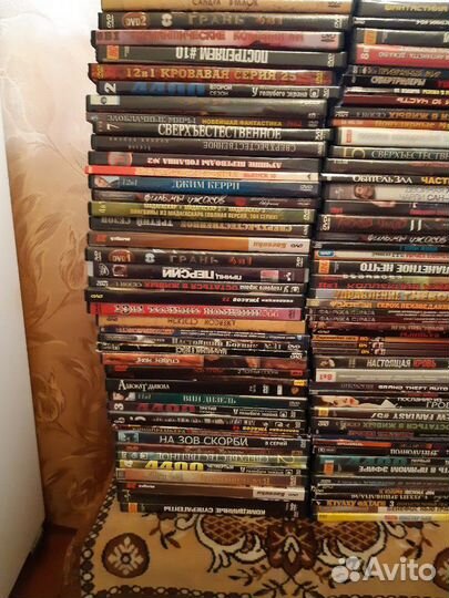 Коллекция фильмов на DVD 50 штук
