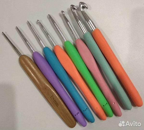 Крючки и спицы для вязания
