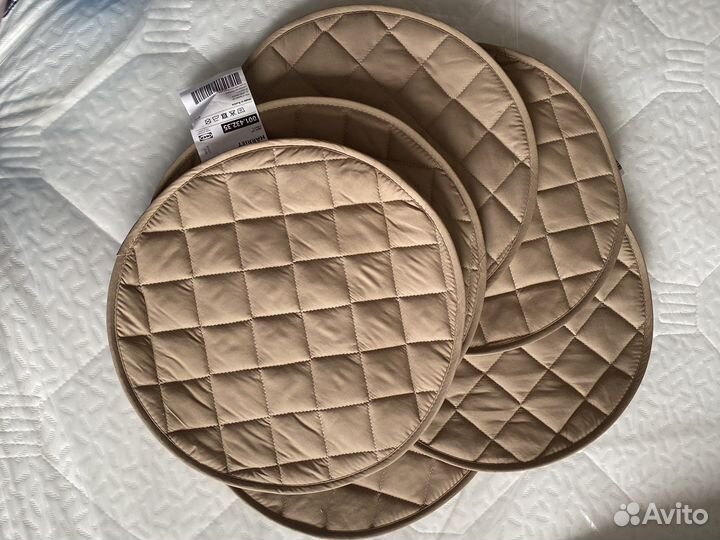 Подушки сидушки IKEA круглые