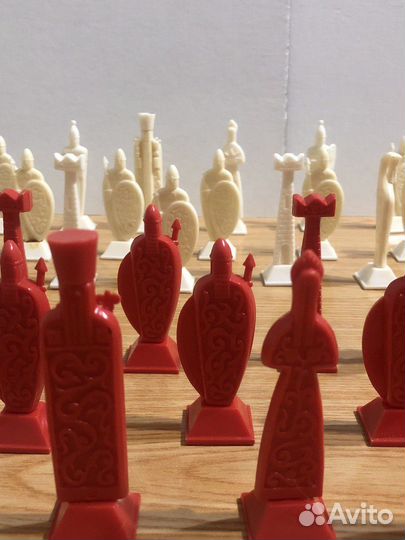 Шахматы сувенирные Рыцари СССР