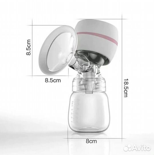 Молокоотсос электрический портативный