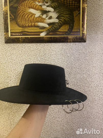 Шляпа фетровая женская