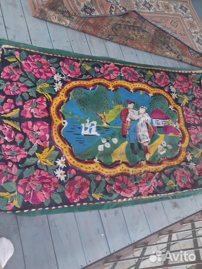 Ковер старинный 40х годов