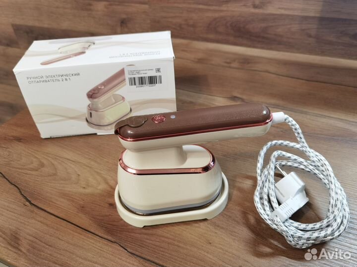 Портативный утюг (отпариватель) для одежды км-02