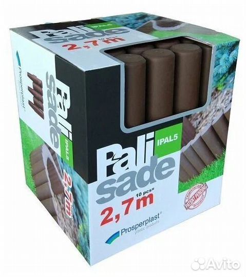 Бордюр для клумбы Prosperplast Palisada