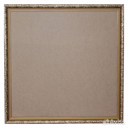 Фоторамка из пластика 45 на 45 см Садко золото