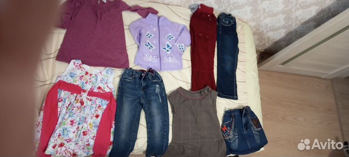 Вещи пакетом на девочку