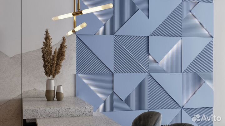 3D гипсовые панели