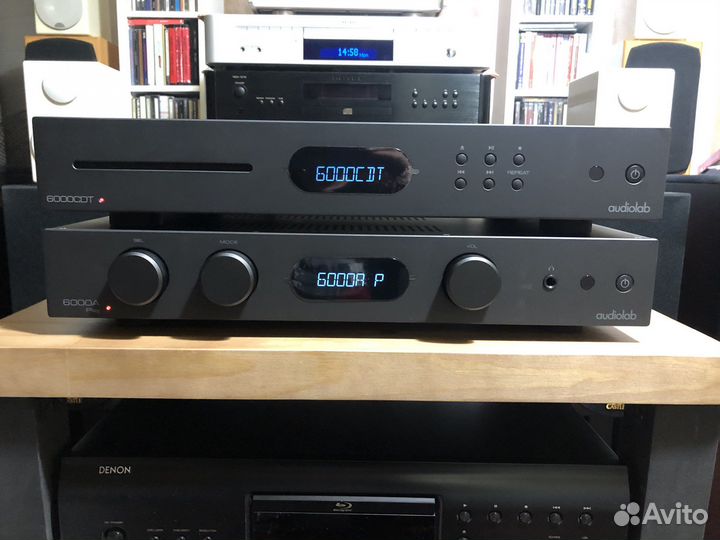 Audiolab A6000 Play + CD A6000 Hi-Fi комплект