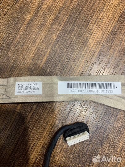 Шлейф матрицы Asus A52JB A52J K52DR K52F K52JC K52